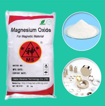 Magnesium Oxide for Magnetic Material
